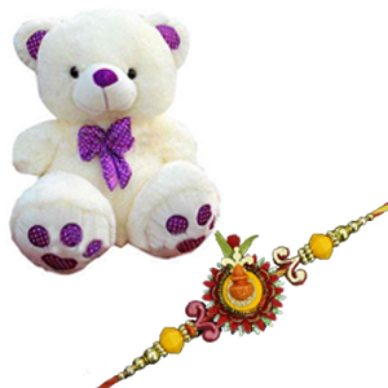 Rakhi with Teddy bear