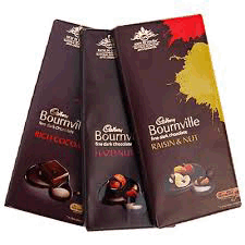 Pack of 3 Cadbury Bournville